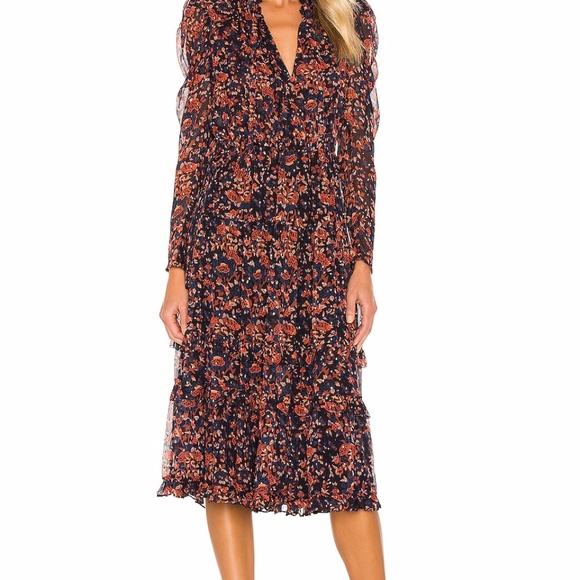 Ulla Johnson Beatrice dress in "Cosmos", size 6 - Picture 2 of 8